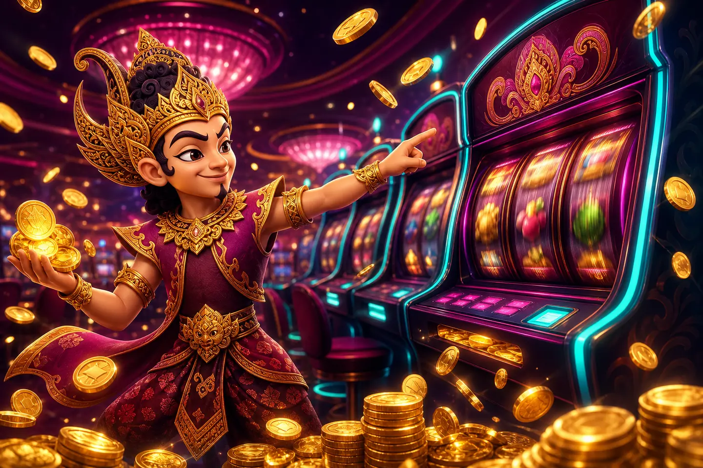 Ilustrasi konsep Istana777